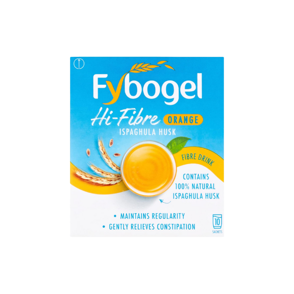 Fybogel Hi-Fibre Orange sachets 10 pack