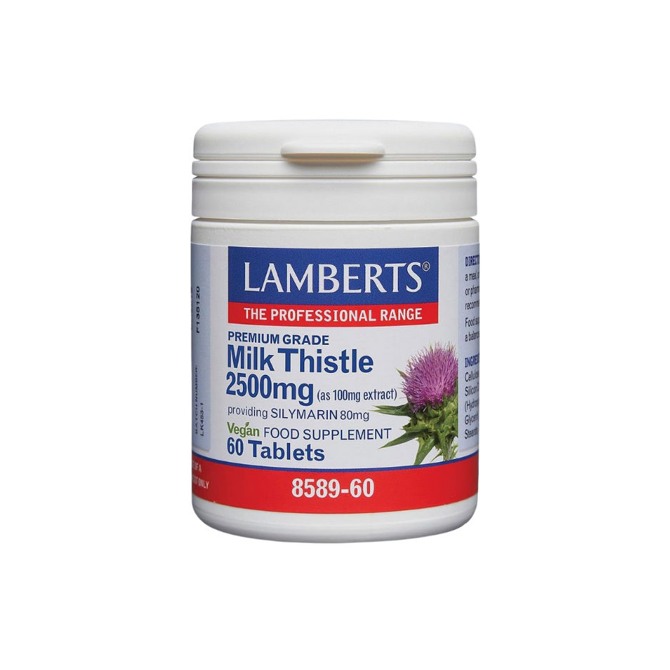 Lamberts Milk Thistle 2500mg 8589 60