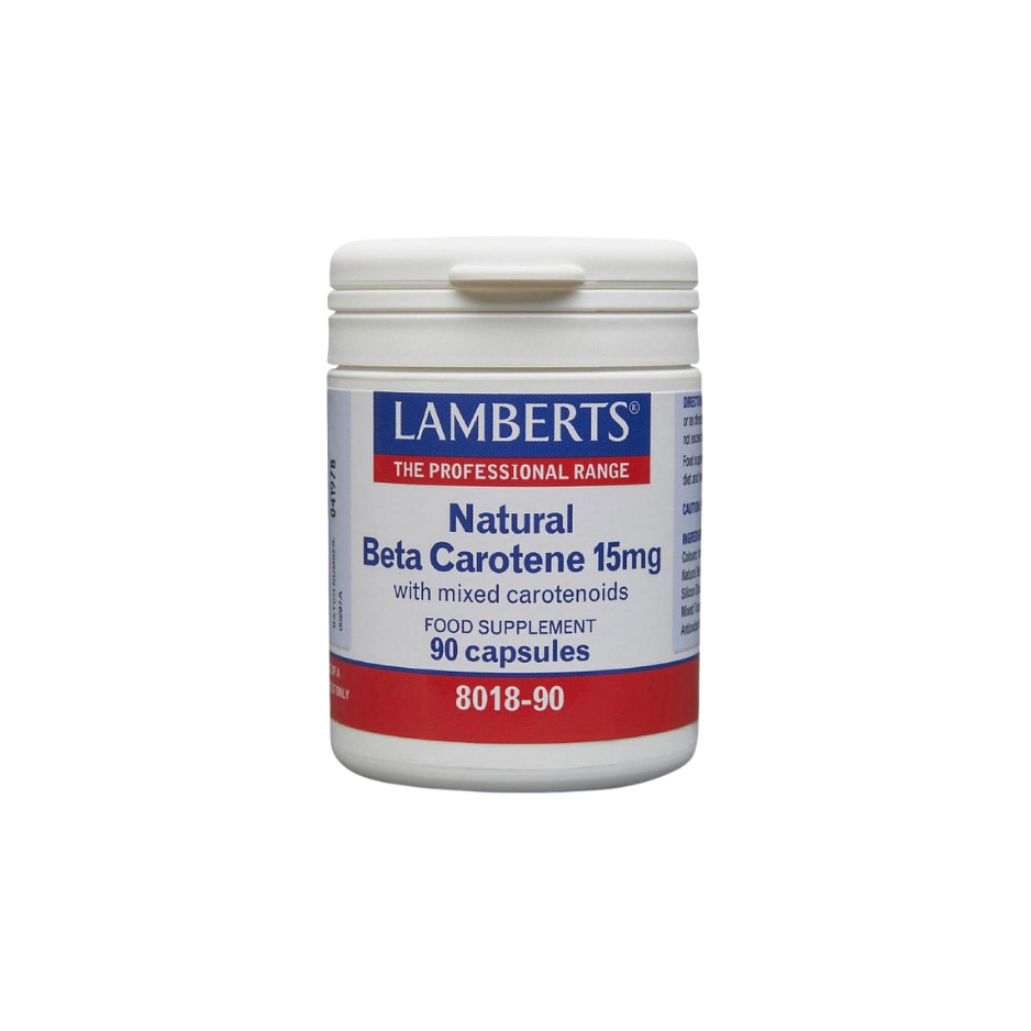 Lamberts Natural Beta Carotene 15mg 8018 90