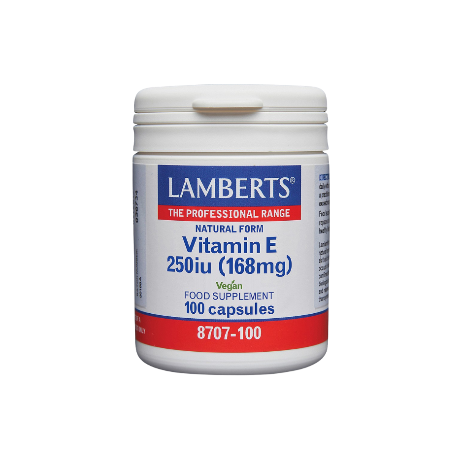 Lamberts Natural Vitamin E 250iu 8707 100