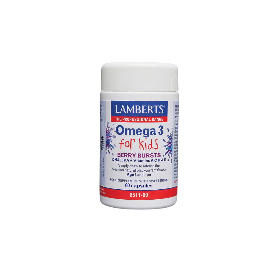Lamberts Omega 3 For Kids Berry Bursts 8511 100