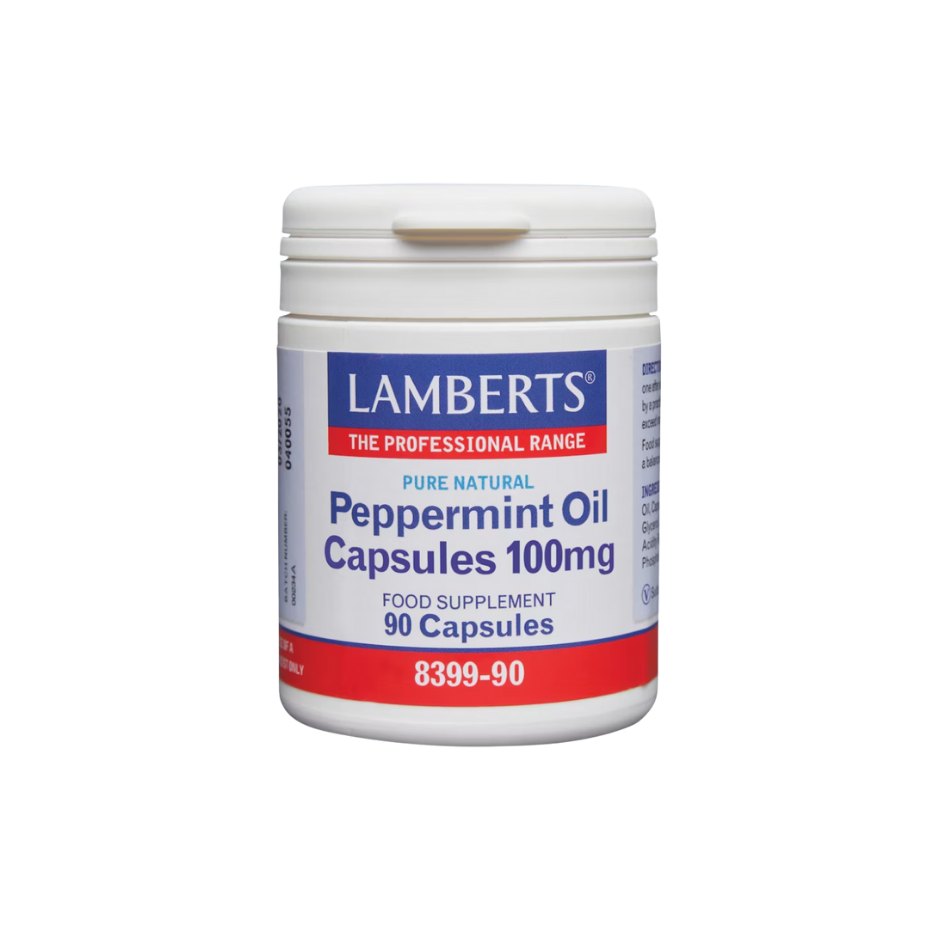 Lamberts Peppermint Oil Capsules 8399 90