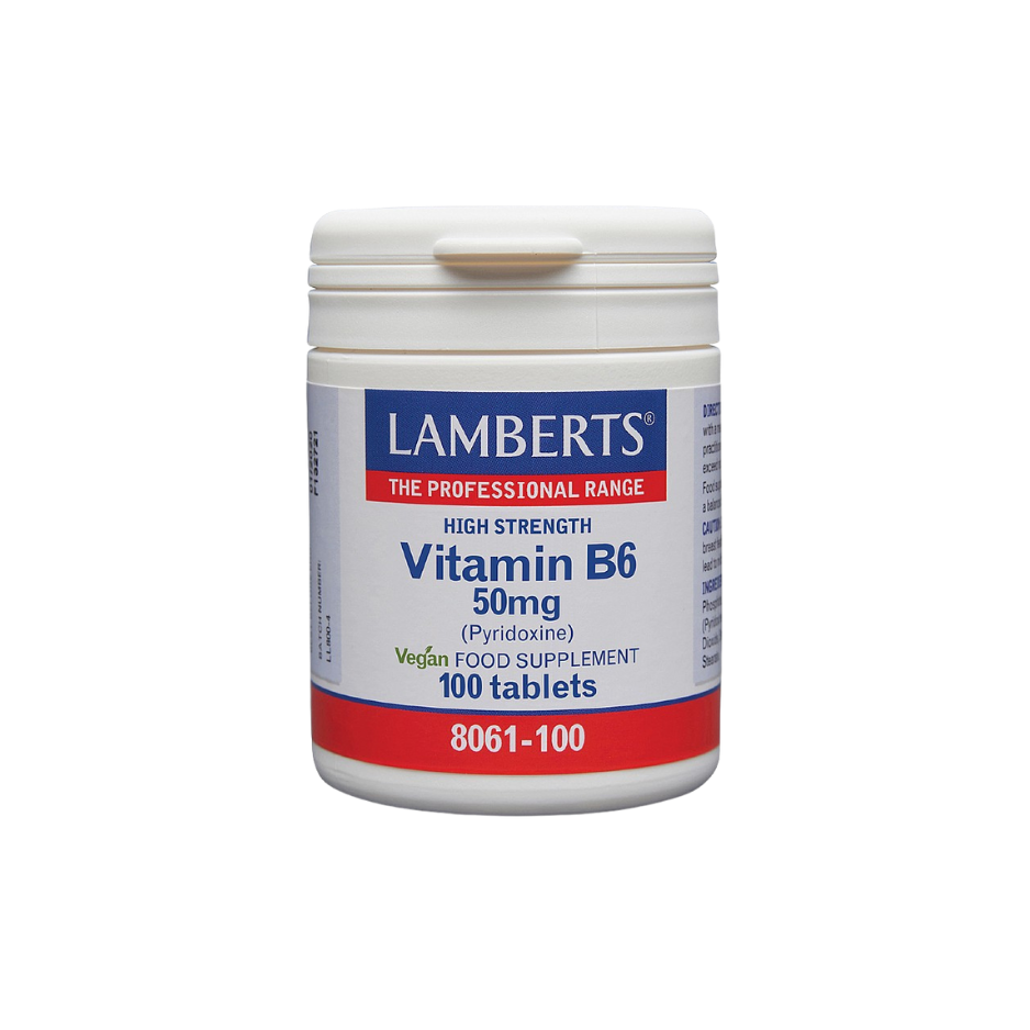 Lamberts Vitamin B6 50mg 8061 100