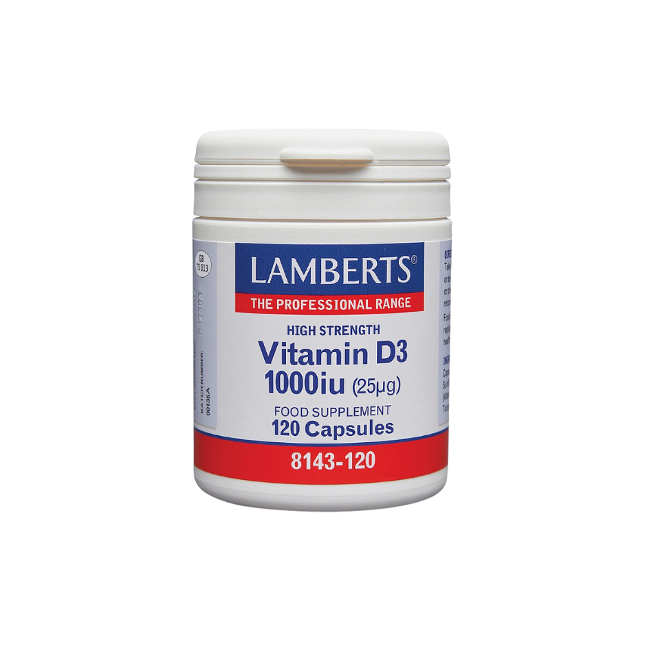 Lamberts Vitamin D3 1000iu 8143 120