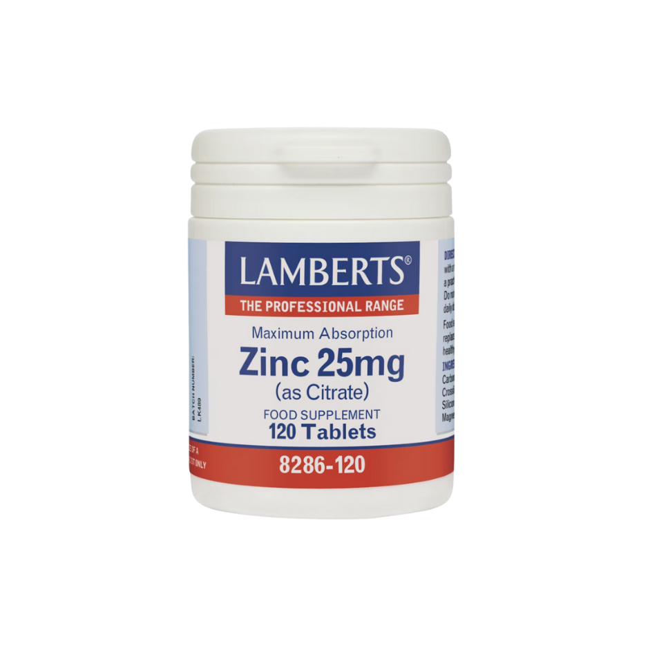 Lamberts Zinc 25mg 8286 120
