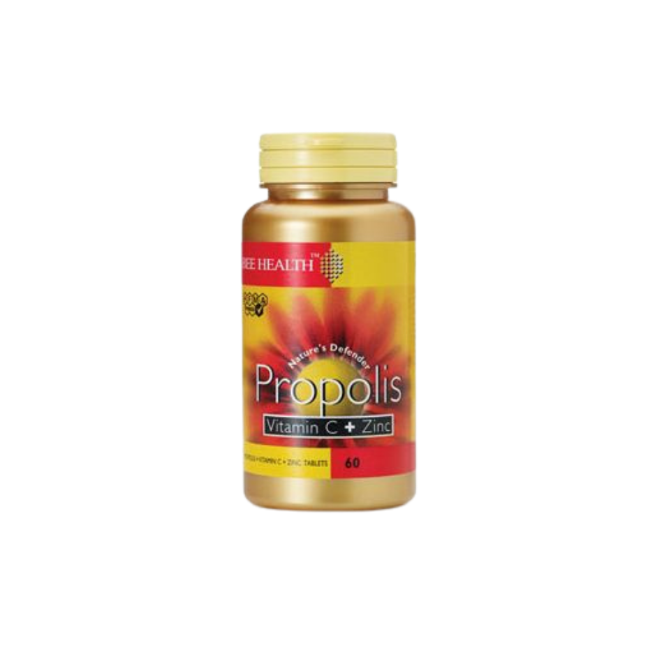 Propolis Capsules with Vit C and Zinc 60